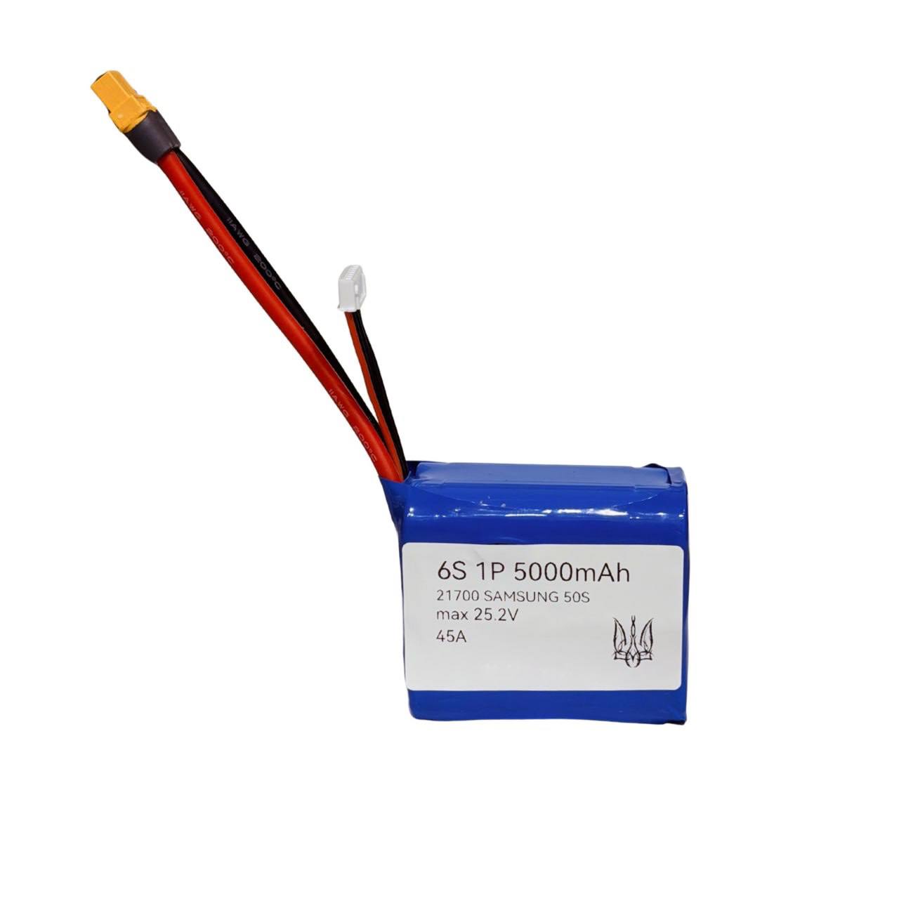 Акумулятор 6S1P 21700 5000mAh 45A SAMSUNG 50S