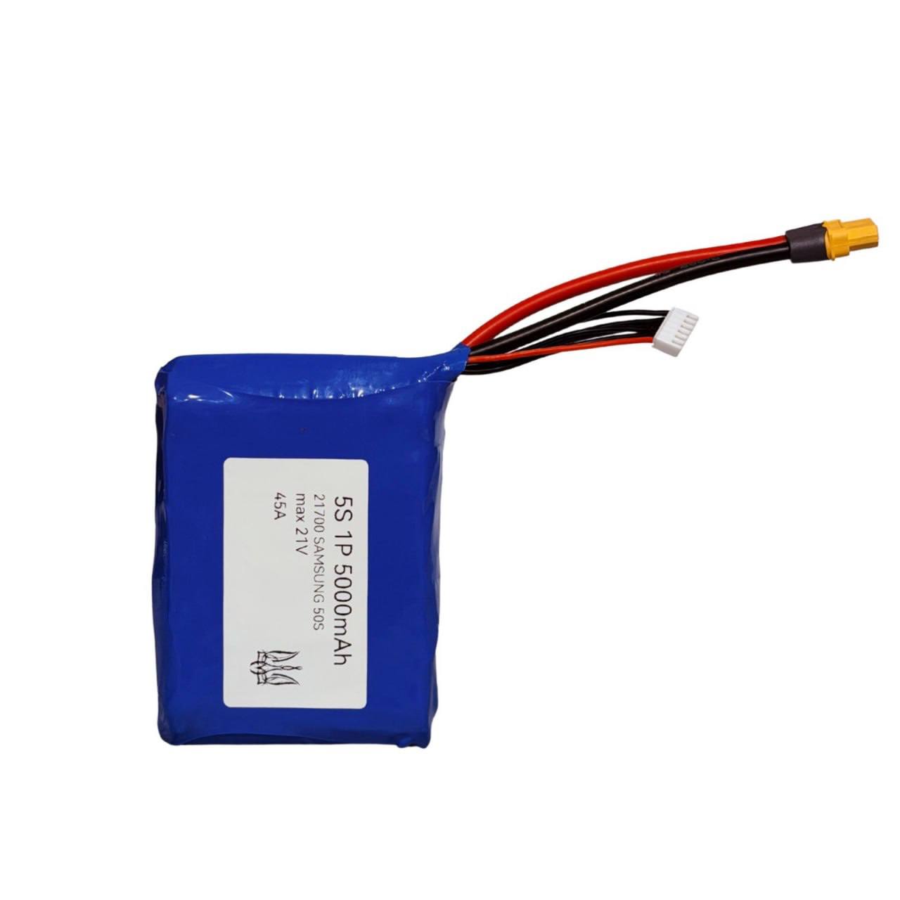 Акумулятор 5S1P 21700 5000mAh 45A SAMSUNG 50S