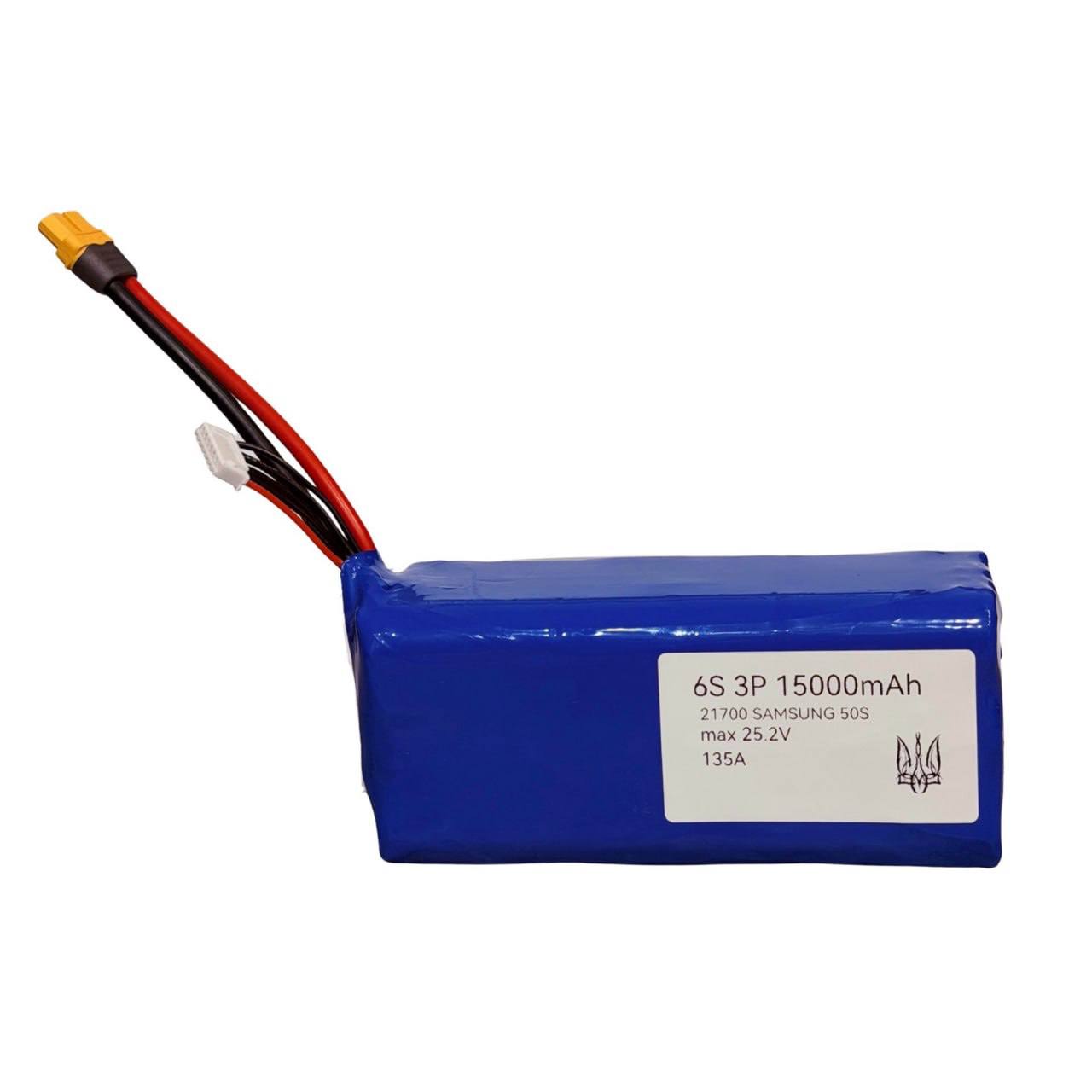 Акумулятор 6S3P 21700 15000mAh 135A SAMSUNG 50S